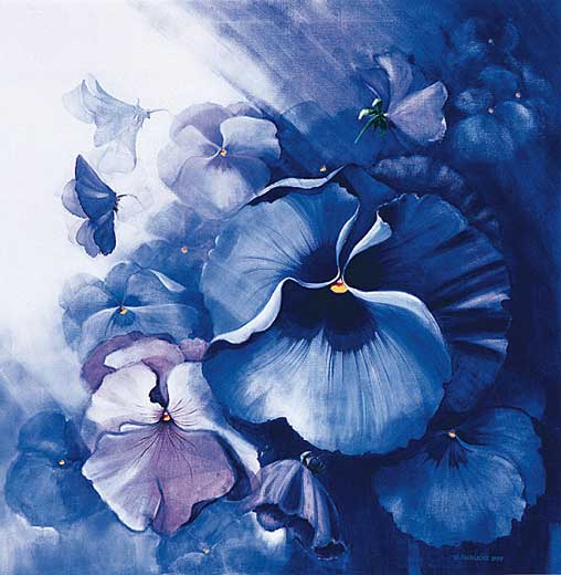 Gem&auml;lde von Gisela Italiaander