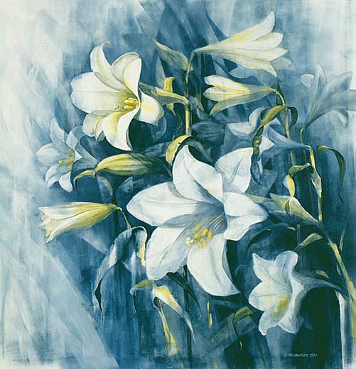 Gem&auml;lde von Gisela Italiaander