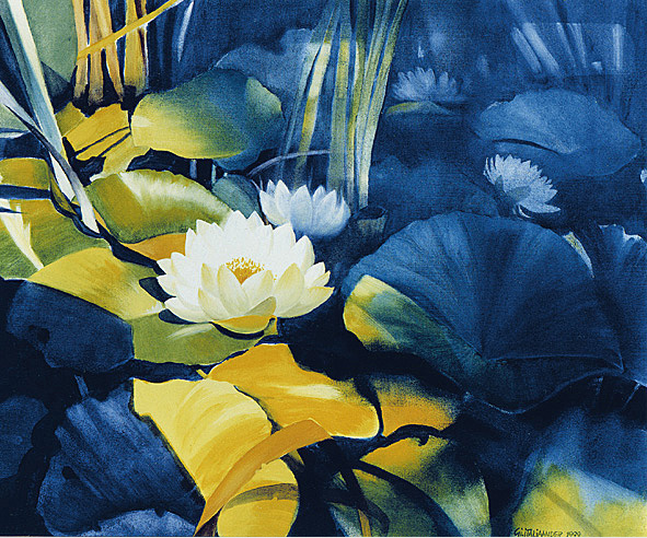 Gem&auml;lde von Gisela Italiaander