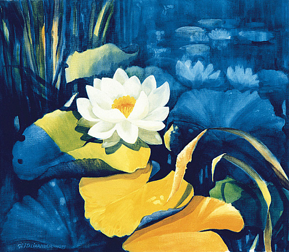 Gem&auml;lde von Gisela Italiaander