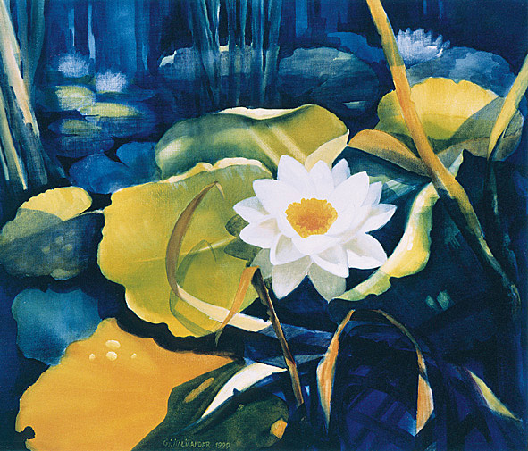 Gem&auml;lde von Gisela Italiaander