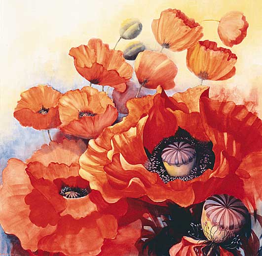 Gem&auml;lde von Gisela Italiaander