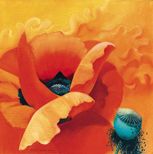 Gem&auml;lde von Gisela Italiaander