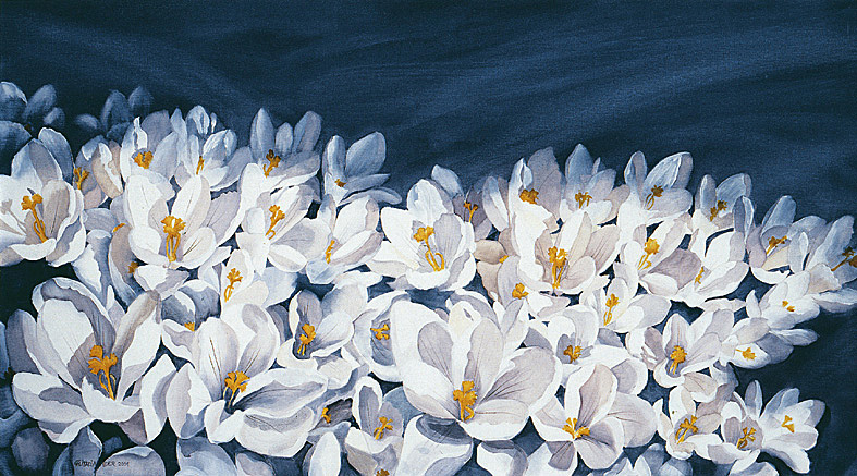 Gem&auml;lde von Gisela Italiaander