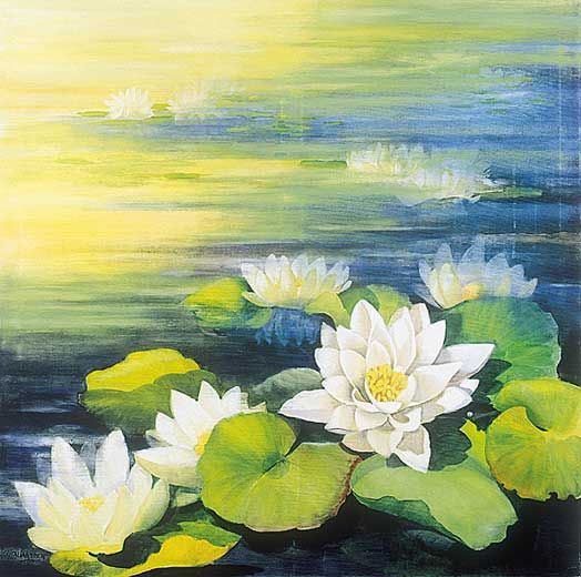 Gem&auml;lde von Gisela Italiaander