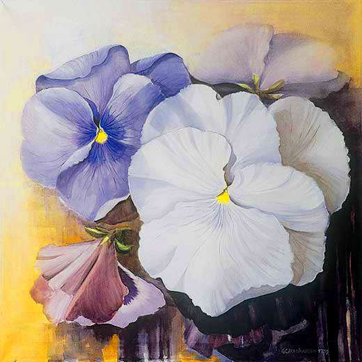 Gem&auml;lde von Gisela Italiaander