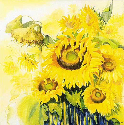 Gem&auml;lde von Gisela Italiaander