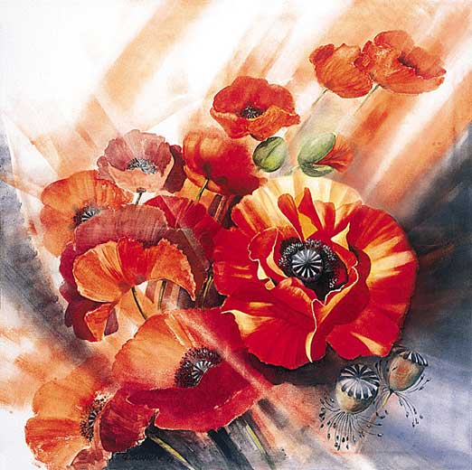 Gem&auml;lde von Gisela Italiaander