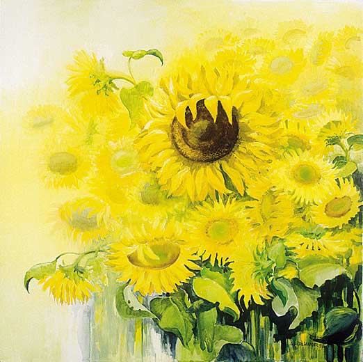 Gem&auml;lde von Gisela Italiaander