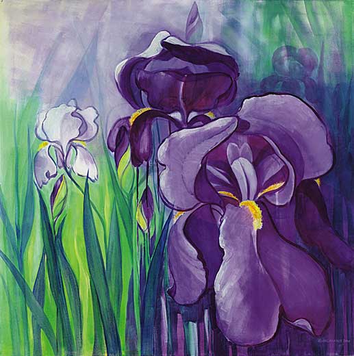 Gem&auml;lde von Gisela Italiaander