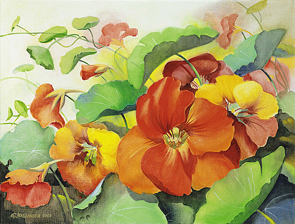 Gem&auml;lde von Gisela Italiaander