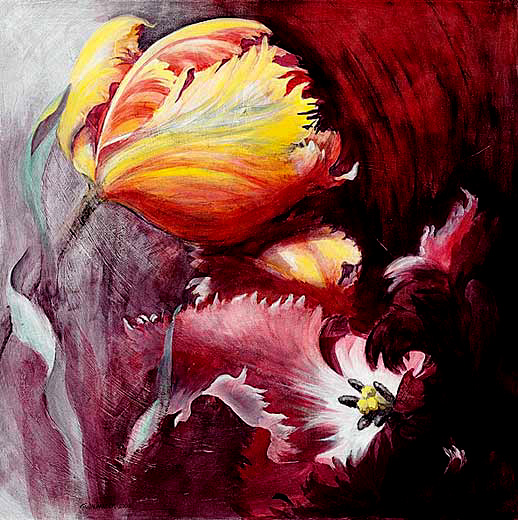 Gem&auml;lde von Gisela Italiaander