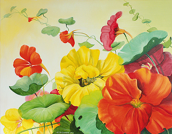 Gem&auml;lde von Gisela Italiaander