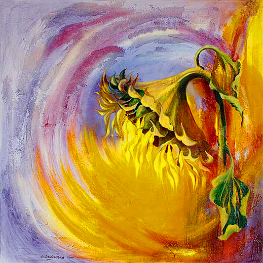 Gem&auml;lde von Gisela Italiaander